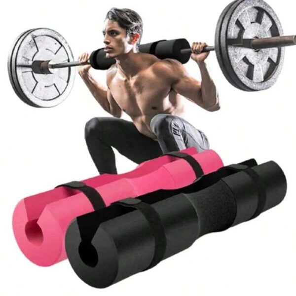 Foam Padded Barbell Bar - Image 3