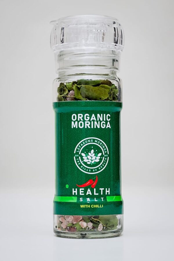 Organic Moringa Salt with Chilli