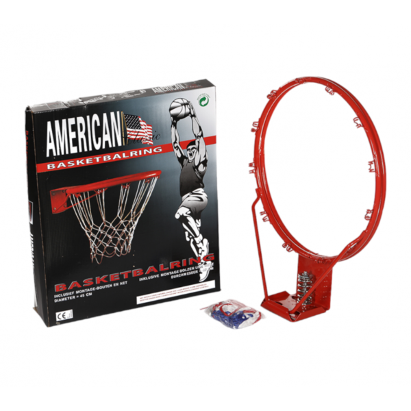 American Basketball Rim Set